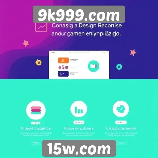Evolução do design gráfico no site 9k999.com